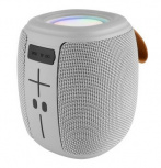 Perfect Choice Bocina Novel Drum, Bluetooth, Inalámbrico, 100W PMPO, Gris - Resistente al agua