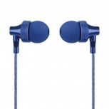 Perfect Choice Audífonos Intrauriculares con Micrófono Stretto, Alámbrico, 1.2 Metros, 3.5mm, Azul - Imagen adicional 1
