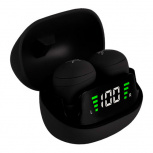 Perfect Choice Audífonos Intrauriculares con Micrófono TWS Mini Tiny Beats, Inalámbrico, Bluetooth, USB-C, Negro - Imagen adicional 1