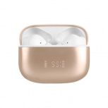 Perfect Choice Audífonos Intrauriculares con Micrófono InTune, Inalámbrico, Bluetooth, USB-C, Beige - Imagen adicional 1