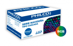 Philco Tira de Luces LED Multicolor 57700Z, Regulable, 2 Metros,