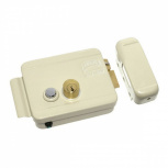 Philips Cerradura Electromecánica 321-DCB-ABG, con Botón, para Puerta Derecha