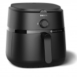 Philips Freidora de Aire NA130/00, 6.2 Litros, 1700W, 200 °C, Negro