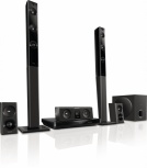 Philips Home Theater HTB5544D, Bluetooth, Inalámbrico, 5.1, 1000W RMS, 3D, HDMI, Negro, Blu-Ray Player Incluido