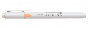 Pilot Marca Textos KIRE-NA, Naranja, 10 Piezas