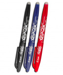 Pilot Bolígrafo de Gel Borrable FriXion, Punto Fino,  Negro, 12 Piezas