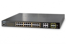 Switch Planet Gigabit Ethernet GS-4210-24PL4C, 24 Puertos 10/100/1000Mbps + 4 Puertos SFP, 56 Gbit/s, 8000 Entradas - Gestionado