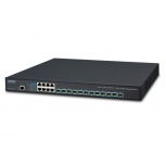Switch Planet Gigabit Ethernet XGS-6350-12X8TR, 8 Puertos 10/100/1000Mbps + 12 Puertos SFP+, 256 Gbit/s, 32.000 Entradas - Administrable