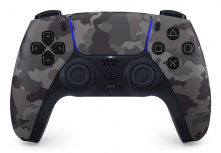 Playstation Gamepad DualSense Camuflaje, para PlayStation 5, Alámbrico/Inalámbrico, Multicolor