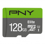 Memoria Flash PNY, Elite, 128GB MicroSDXC UHS-I Clase 10