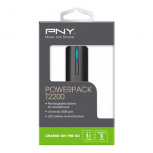 Cargador Portátil PNY Power Bank PowerPack T2200, 2200mAh, Azul  image