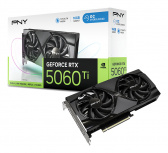 Tarjeta de Video PNY NVIDIA GeForce RTX 5060 Ti OC Dual Fan, 16GB 128-bit GDDR7, PCI Express x8 5.0 image