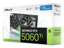 Tarjeta de Video PNY NVIDIA GeForce RTX 5060 Ti OC Dual Fan, 16GB 128-bit GDDR7, PCI Express x8 5.0 image