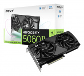 Tarjeta de Video PNY NVIDIA GeForce RTX 5060 Ti VCG5060T8DFXPB1, 8GB 128-bit GDDR7, PCI Express x8 5.0 image