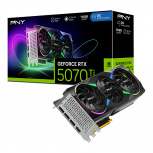 Tarjeta de Video PNY NVIDIA GeForce RTX 5070 Ti ARGB Triple Fan DLSS4, 16GB 256-bit GDDR7, PCI Express x16 5.0 image