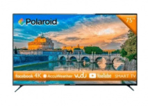 Polaroid Smart TV LED 75T7U 75", 4K Ultra HD, Negro - Imagen del combo