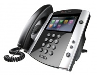 Poly Teléfono IP Teléfono IP con Pantalla LCD 4.3'' VVX 601 WW PoE, 16 Líneas, Altavoz, Negro