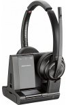 Poly Audífonos con Micrófono Savi 8220 UC, Inalámbrico, USB A, Negro