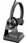 Poly Audífonos Savi 7300 Office, Inalámbrico, DECT, Negro