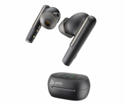 Poly Audífonos Intrauriculares con Micrófono Voyager Free 60+ UC, Inalámbrico, Bluetooth, Negro ― Incluye BT700
