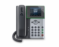 Poly Teléfono IP Edge E350 con Pantalla 3.5", Alámbrico, 8 Líneas, Altavoz, Negro/Gris