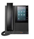 Poly Teléfono IP CCX 505 5", Alámbrico, 24 líneas, Altavoz, Negro