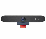 Poly Sistema de Videoconferencia Studio P15 con Micrófono, 4K Ultra HD, 2x USB, Negro/Gris