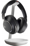 Poly Audífonos Voyager Surround con Base, Bluetooth, Inalámbrico, Negro