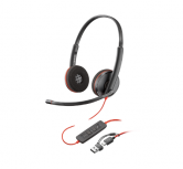 Poly Monoaural Blackwire C3210, Alámbrico, USB-A/USB-C