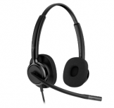 Poly Audífonos con Micrófono Mission 425, Alámbrico, USB, Negro