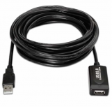 Poly Cable USB-A Macho - USB-A Hembra, 10 Metros