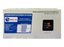 Regulador Power-All PA EEH 103P, 2.500W, 3kVA, Entrada 120- 127V, Salida 120V, 2 Salidas