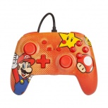 PowerA Control para Nintendo Switch Mario Vintage, Alámbrico, USB, Multicolor