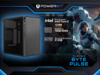 Computadora Powerbit Pulse, Intel Core i3-12100, 16GB, 512GB SSD, Windows 11 Prueba image