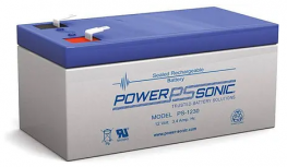 Power-Sonic Batería de Reemplazo para No Break PS-1230, 12V, 3.4Ah