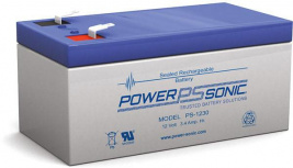 Power-Sonic Batería de Respaldo para No Break PS-1230, 12V, 3.4Ah
