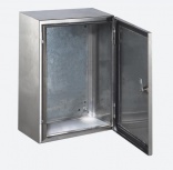 Precision Gabinete de Acero Inoxidable para Exteriores, 30 x 40cm, Gris