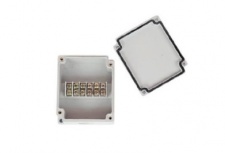 Precision Caja de Conexiones, 6 Terminales, Gris