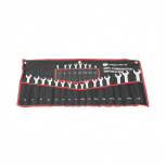 Precision Juego de Llaves Combinadas PSTH03002, 24 Piezas, Plata