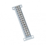 Precision Bloque de Terminales, 15 Líneas, 10A, 400V