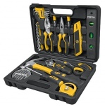 Pretul Caja de Herramientas SET-42,  42 Piezas, Negro/Amarillo