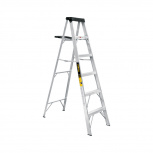 Escalera Plegable Pretul EST-35P, Aluminio, 3.1 Metros, 5 Peldaños, hasta 150kg