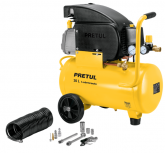 Pretul Compresor de Aire Horizontal 27106, 20L, 116psi, 2.5HP, 127V
