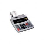 Printaform Calculadora con Impresora 1422, 12 Dígitos, Gris