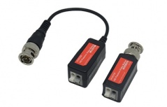 Provision-ISR Transceptor Pasivo de Video PTR-101V-HD+, BNC, Negro/Rojo