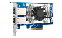 QNAP Tarjeta de Red QXG-10G2T de 2 Puertos, 10000 Mbit/s, PCI Express 3.0 x4