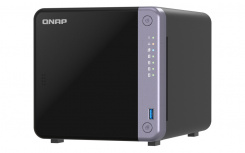 QNAP TS-4X32 NAS de 4 Bahías, 512GB, Alpine AL-524 2GHz, USB, Negro ― no Incluye Discos Duros
