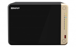 QNAP TS-644-4G-US NAS de 6 Bahías, Intel Celeron N5095 2.9GHz, SATA/M.2, Negro ― No incluye Discos Duros