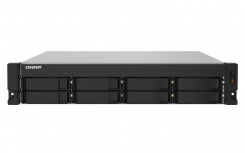 QNAP TS-832PXU NAS de 8 Bahías con Fuente de Poder, 16GB, Annapurna Labs AL324  1.7GHz, Negro ― No Incluye Discos Duros
