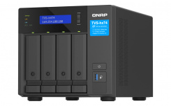 QNAP TVS-H474 NAS de 4 Bahías, 8GB, Intel Pentium G7400 3.70GHz, SATA, Negro ― no incluye Discos
